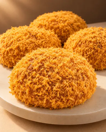 Meat floss bun — Maison Berrie