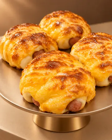 Cheese & sausage bun — Maison Berrie