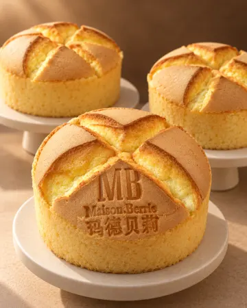 Cheese chiffon cake — Maison Berrie